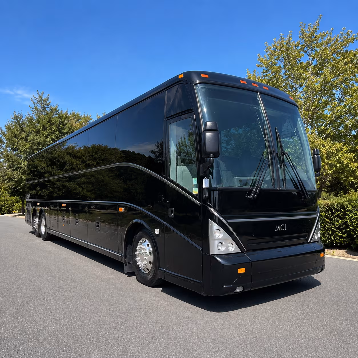 40-56 Passenger Charter Bus Exterior