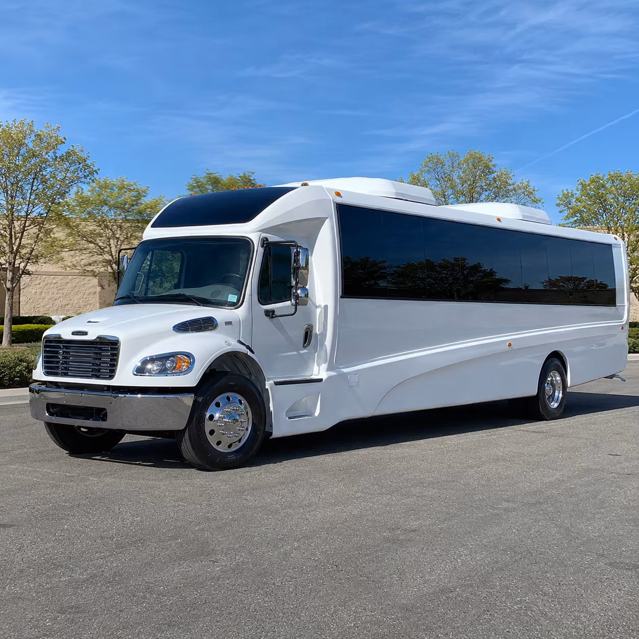 Sugar Land Airport Shuttle & Transportation party bus exterior
