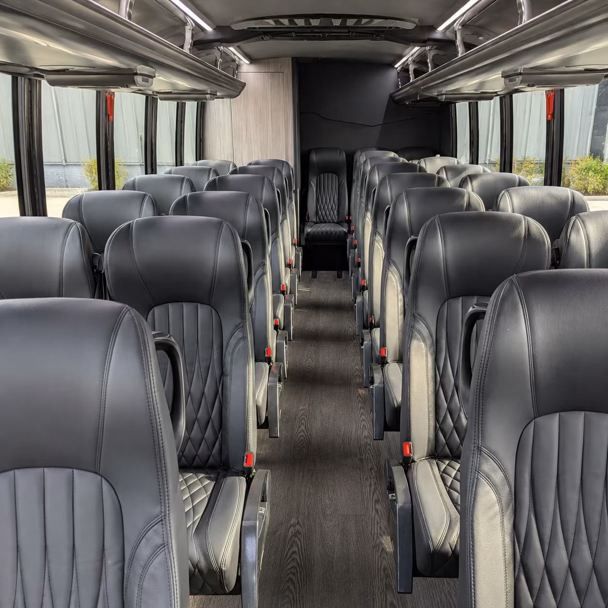 Sugar Land Airport Shuttle & Transportation party bus exterior