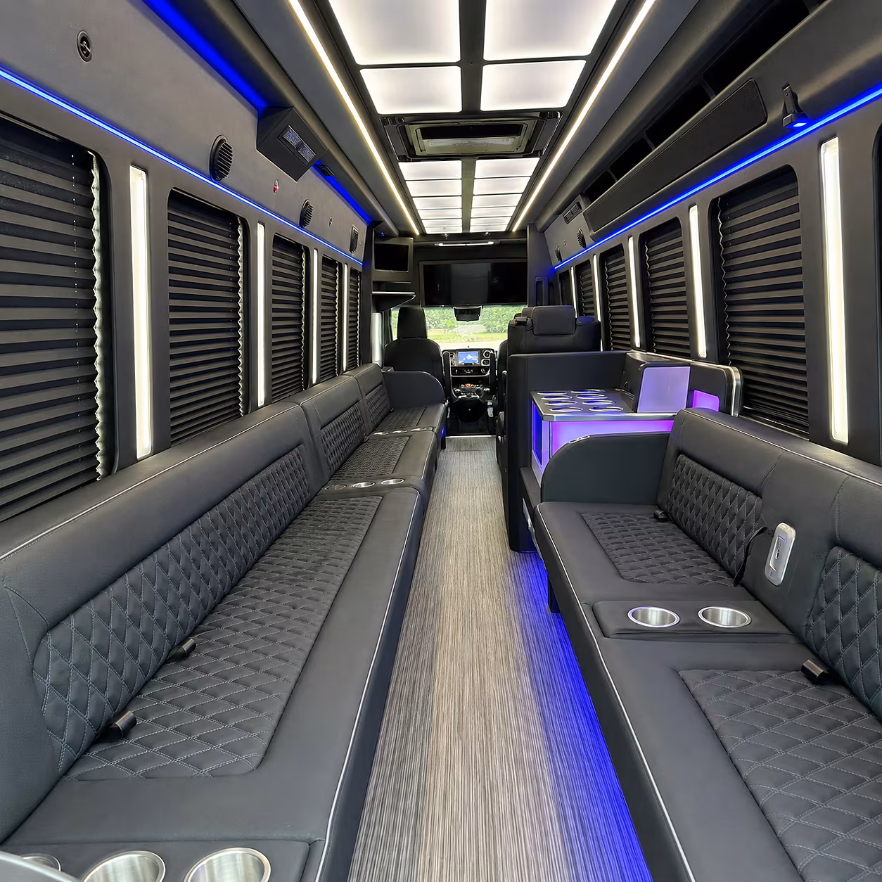 Sugar Land Bachelor & Bachelorette Transportation onboard seating