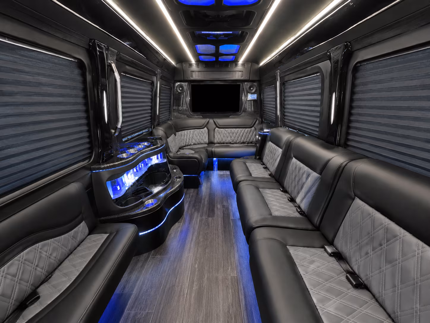 Sugar Land School Event Transportation onboard seating