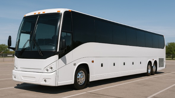 Exterior of Charter Bus Company Richmond's 40 Passenger Party Bus in Richmond
